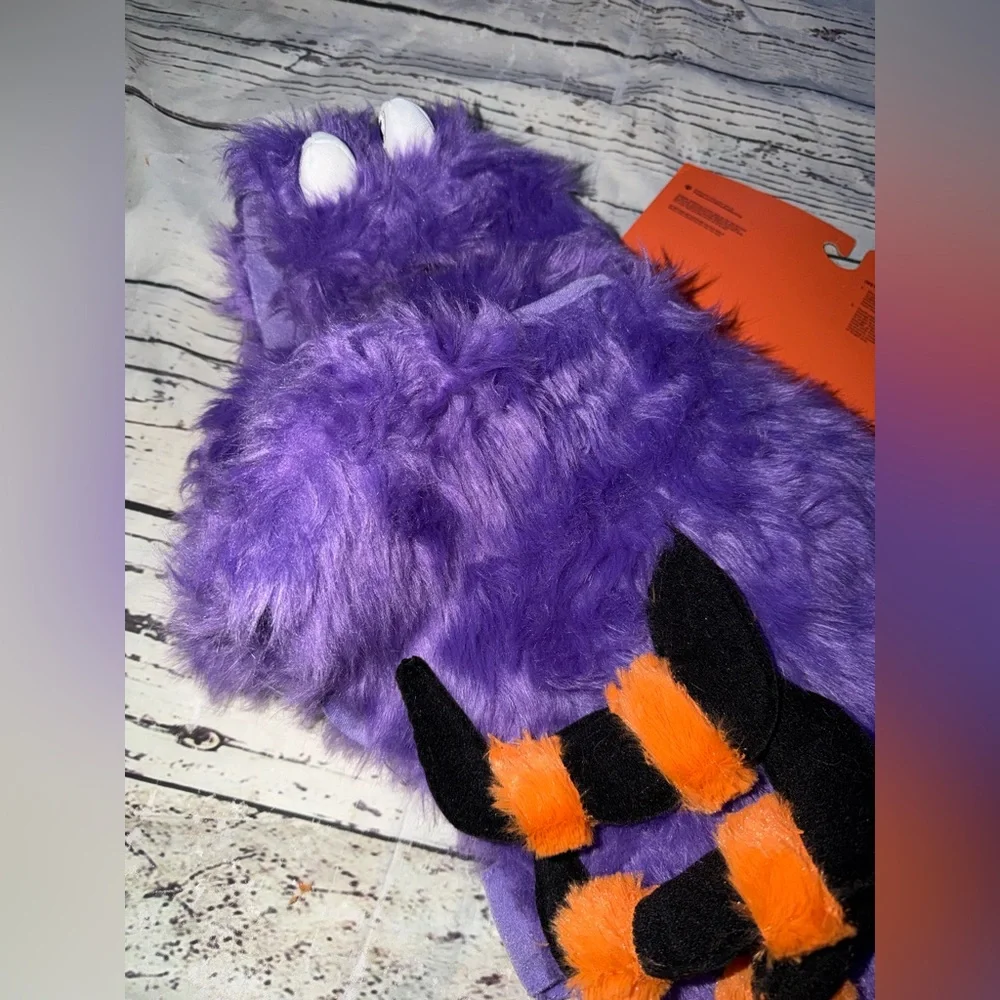 Boots & Barkley Purple Monster Costume for dogs size L